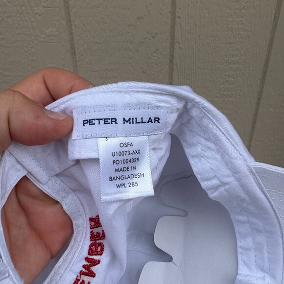 Peter Millar Golf Hat Unisex White Official 126th US Open Shinnecock Hills USGA - Picture 5 of 7